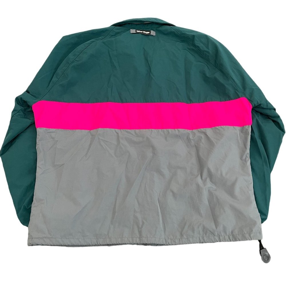 VTG Golf Colorblock Zip Up Jacket By Blue Skys Made In Canada, Size L - Picture 2 of 6
